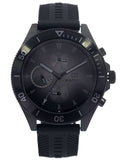 Tommy Hilfiger Larson Chronograph Black Dial Black Rubber Strap Watch For Men - 1791921 Buy Now By Tommy Hilfiger