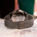 Tommy Hilfiger Weston Chronograph Grey Dial Grey Mesh Bracelet Watch For Men - 1710506 Buy Now By Tommy Hilfiger