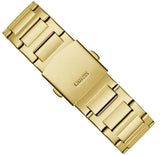 Guess Duke Glitz Crystals Gold Dial Gold Steel Strap Watch For Men - GW0576G2 Buy Now By Guess