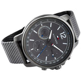 Tommy Hilfiger London Chronograph Grey Dial Grey Mesh Bracelet Watch for Men - 1791530 Buy Now By Tommy Hilfiger