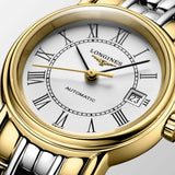 Longines Presence 25.5mm Automatic White Dial Two Tone Steel Strap Watch for Women - L4.321.2.11.7 Buy Now By Longines