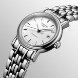 Longines Presence 25.5mm Automatic Stainless Steel Watch for Women - L4.321.4.72.6 Buy Now By Longines