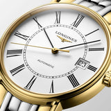 Longines Presence 38.5mm Automatic Stainless Steel Watch for Men - L4.921.2.11.7 Buy Now By Longines
