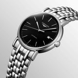 Longines Presence 38.5mm Automatic Stainless Steel Watch for Men - L4.921.4.52.6 Buy Now By Longines