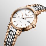 Longines Presence 30mm Automatic Two Tone Watch for Women - L4.321.1.12.7 Buy Now By Longines