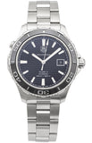 Tag Heuer Aquaracer Caliber 5 Automatic Black Dial Silver Steel Strap Watch for Men - WAK2110.BA0830 Buy Now By Tag Heuer