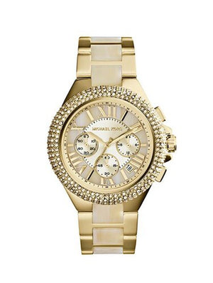 Michael Kors Camille Gold Dial Gold Steel Strap Watch for Women - MK5902 Buy Now By Michael Kors