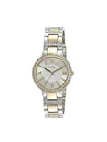 Fossil Virginia Silver Dial Two Tone Steel Strap Watch for Women - ES3503 Buy Now By Fossil