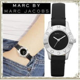 Marc Jacobs Blade Black Dial Black Leather Strap Watch for Women - MBM1211 Buy Now By Marc Jacobs