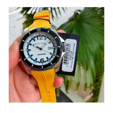 Tommy Hilfiger Windsurf White Dial Yellow Rubber Strap Watch for Men - 1791115 Buy Now By Tommy Hilfiger