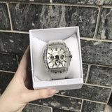 Guess Phoenix Multi Function Silver Dial White Rubber Strap Watch for Men - GW0203G1 Buy Now By Guess