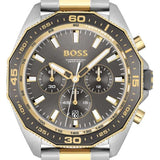 Hugo Boss Energy Chronograph Grey Dial Two Tone Steel Strap Watch For Men - 1513974 Buy Now By Hugo Boss