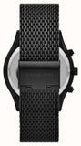 Michael Kors Slim Runway Chronograph Black Dial Black Mesh Bracelet Watch For Men - MK9060 Buy Now By Michael Kors