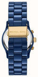 Michael Kors Runway Analog Blue Dial Blue Steel Strap Watch for Women - MK7332 Buy Now By Michael Kors