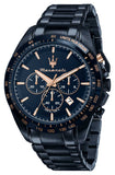 Maserati SFIDA Chronograph Black Dial Black Steel Strap Watch For Men - R8873640011 Buy Now By Maserati