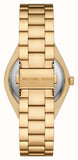 Michael Kors Lennox Analog Blue Dial Gold Steel Strap Watch for Women - MK7460 Buy Now By Michael Kors