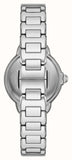 Emporio Armani Mia Three Crystals Silver Dial Silver Steel Strap Watch For Women - AR11632 Buy Now By Emporio Armani
