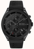 Hugo Boss Velocity Black Dial Black Rubber Strap Watch for Men - 1513720 Buy Now By Hugo Boss