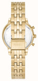 Fossil Neutra Chronograph Gold Dial Gold Steel Strap Watch for Women - ES5219 Buy Now By Fossil