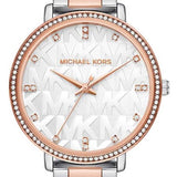 Michael Kors Pyper Quartz White Dial Two Tone Steel Strap Watch For Women - MK4667 Buy Now By Michael Kors