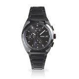 Fossil Everett Chronograph Black Dial Black Steel Strap Watch for Men - FS5797 Buy Now By Fossil