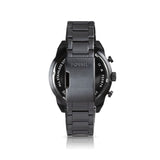 Fossil Everett Chronograph Black Dial Black Steel Strap Watch for Men - FS5797 Buy Now By Fossil