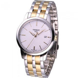 Tissot T Classic Dream White Dial Two Tone Steel Strap Watch for Men - T033.410.22.011.01 Buy Now By Tissot
