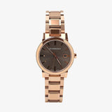 Burberry The City Light Brown Dial Rose Gold Steel Strap Watch for Women - BU9005 Buy Now By Burberry