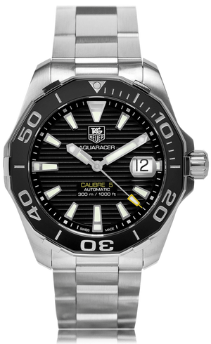 Tag Heuer Aquaracer Black Dial Watch for Men - WAY211A.BA0928 Buy Now By Tag Heuer