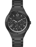 Guess Scope Multifunction Black Dial Black Steel Strap Watch for Men - GW0454G3 Buy Now By Guess