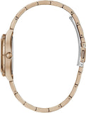 Guess Solstice Diamonds Rose Gold Dial Rose Gold Steel Strap Watch for Women - GW0403L3 Buy Now By Guess