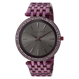 Michael Kors Darci Black Dial Purple Steel Strap Watch for Women - MK3554 Buy Now By Michael Kors