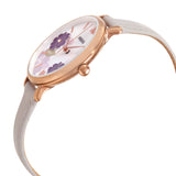 Fossil Jacqueline Mother of Pearl Dial Grey Leather Strap Watch for Women - ES4672 Buy Now By Fossil