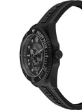 Philipp Plein The $kull Diver Black Dial Black Silicone Strap Watch For Men- PWOAA0922 Authentic Buy Shop Now