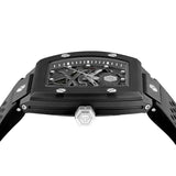 Philipp Plein The Skeleton Black Dial Black Silicone Strap Watch for Men - PWVBA0423 Authentic Buy Shop Now