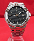 Maurice Lacroix Aikon Venturer Black Dial Silver Steel Strap Watch for Men - AI1008-SS002-331-1 Buy Now By Maurice Lacroix