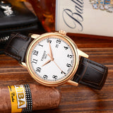 Tissot T Classic Carson Quartz White Dial Brown Leather Strap Watch for Men - T085.410.36.012.00 Buy Now By Tissot