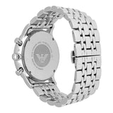 Emporio Armani Chonograph SIlver Dial Silver Steel Strap Watch For Men - AR1933 Buy Now By Emporio Armani