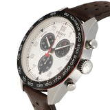 Tissot T Sport PRS 516 Chronograph Silver Dial Brown Leather Strap Watch for Men - T131.617.16.032.00 Buy Now By Tissot