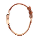 Guess Park Avenue Blue Dial Brown Leather Strap Watch for Women - W0838L2 Buy Now By Guess