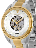 Maserati Traguardo Automatic White Skeleton Dial Two Tone Steel Strap Watch For Men - R8823112003 Buy Now By Maserati