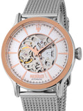 Maserati Epoca Automatic White Dial Silver Mesh Bracelet Watch For Men - R8823118001 Buy Now By Maserati