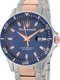 Maserati SFIDA Quartz Blue Dial Stainless Steel 44mm Watch For Men - R8853140003 Buy Now By Maserati