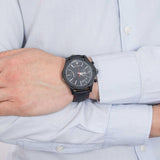 Maserati Circuito Black Dial Black Leather Strap Watch For Men - R8871627004 Buy Now By Maserati