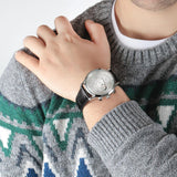 Maserati Ricordo Silver Dial Black Leather Strap Watch For Men - R8871633001 Buy Now By Maserati