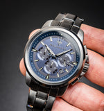 Maserati Successo Chronograph Blue Dial Black Steel Strap Watch For Men - R8873621005 Buy Now By Maserati