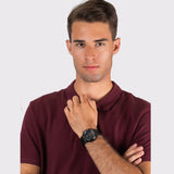 Maserati Triconic Quartz Black Dial Black Steel Strap Watch For Men - R8873639003 Buy Now By Maserati