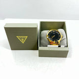 Guess Richmond Quartz Black Dial Two Tone Mesh Bracelet Watch For Women - W1179G2 Buy Now By Guess