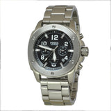 Fossil Modern Machine Black Dial Silver Steel Strap Watch for Men - FS4926 Buy Now By Fossil