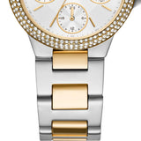 Michael Kors Camille Multifunction Silver Dial Two Tone Steel Strap Watch For Women - MK6982 Buy Now By Michael Kors